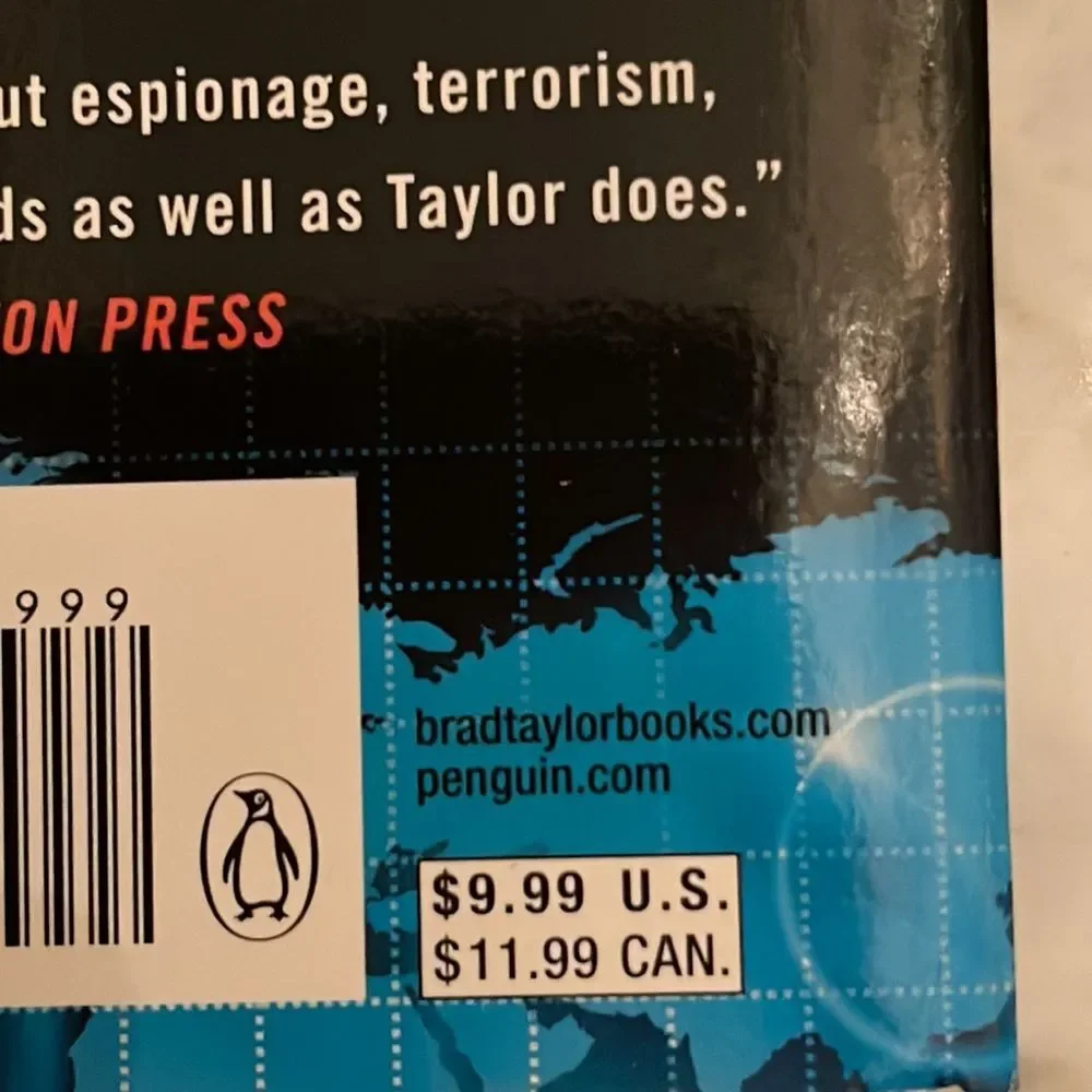 2 books by Brad Taylor